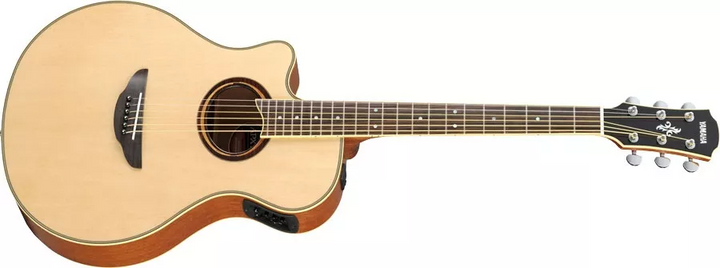 Yamaha APX700IIL Lefty Thinline Acoustic Electric Guitar - Natural 5